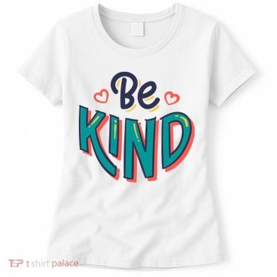 Be Kind Retro Kindness Quote Women's T-Shirt