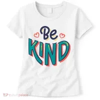 Be Kind Retro Kindness Quote Women's T-Shirt thumb 0