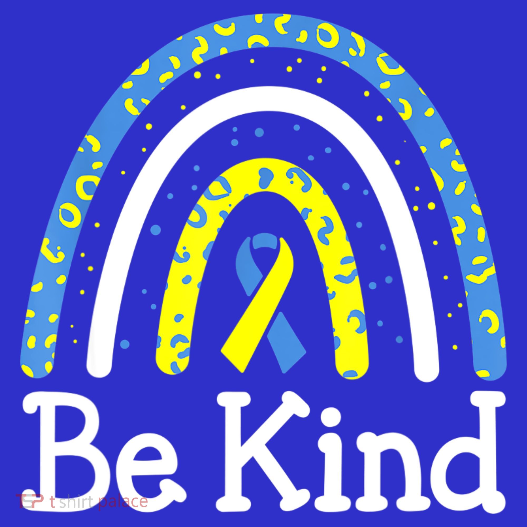 Be Kind Rainbow World Down Syndrome Awareness Day Women's Tank Top