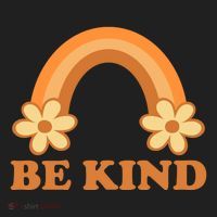 Be Kind Rainbow Retro Sunflower Women's Sweatshirt thumb 2
