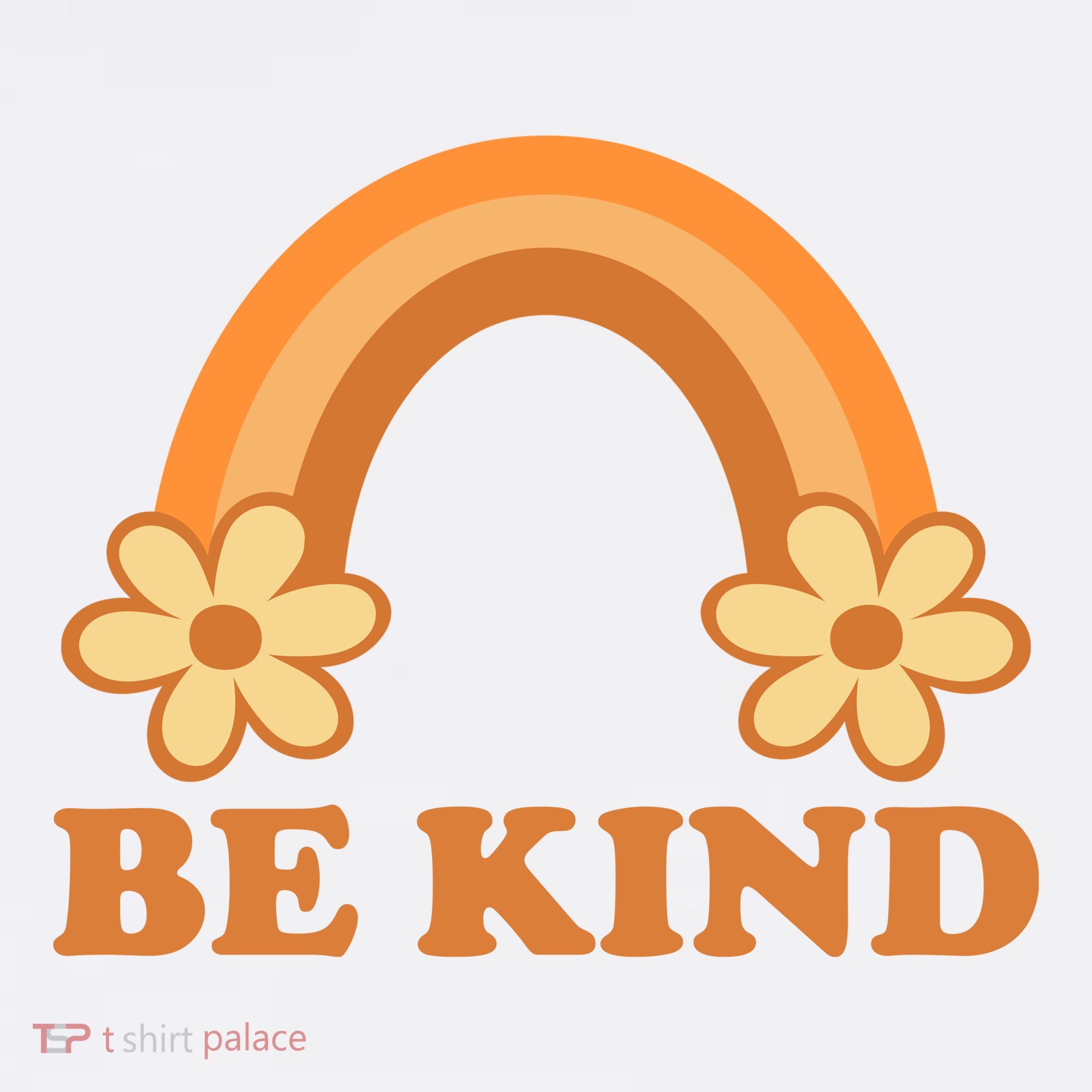 Be Kind Rainbow Retro Sunflower Women's Tank Top