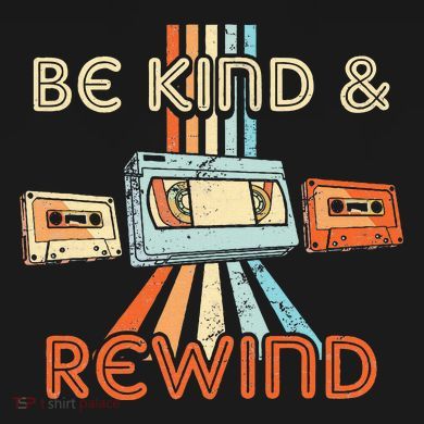 Be Kind & Rewind Vintage 90S Nostalgic 80S Throwback Sweatshirt