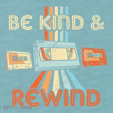Be Kind & Rewind Vintage 90S Nostalgic 80S Throwback Sueded Cloud Jersey T-Shirt