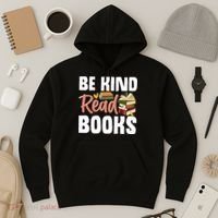 Be Kind Read Books Hoodie thumb 3