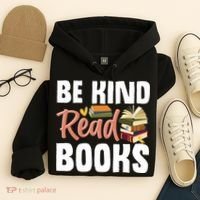 Be Kind Read Books Hoodie thumb 4