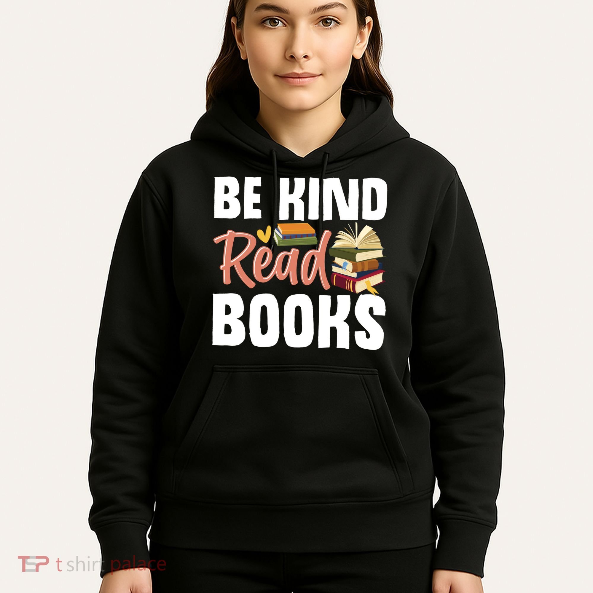 Be Kind Read Books Hoodie