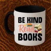 Be Kind Read Books Coffee Mug thumb 2