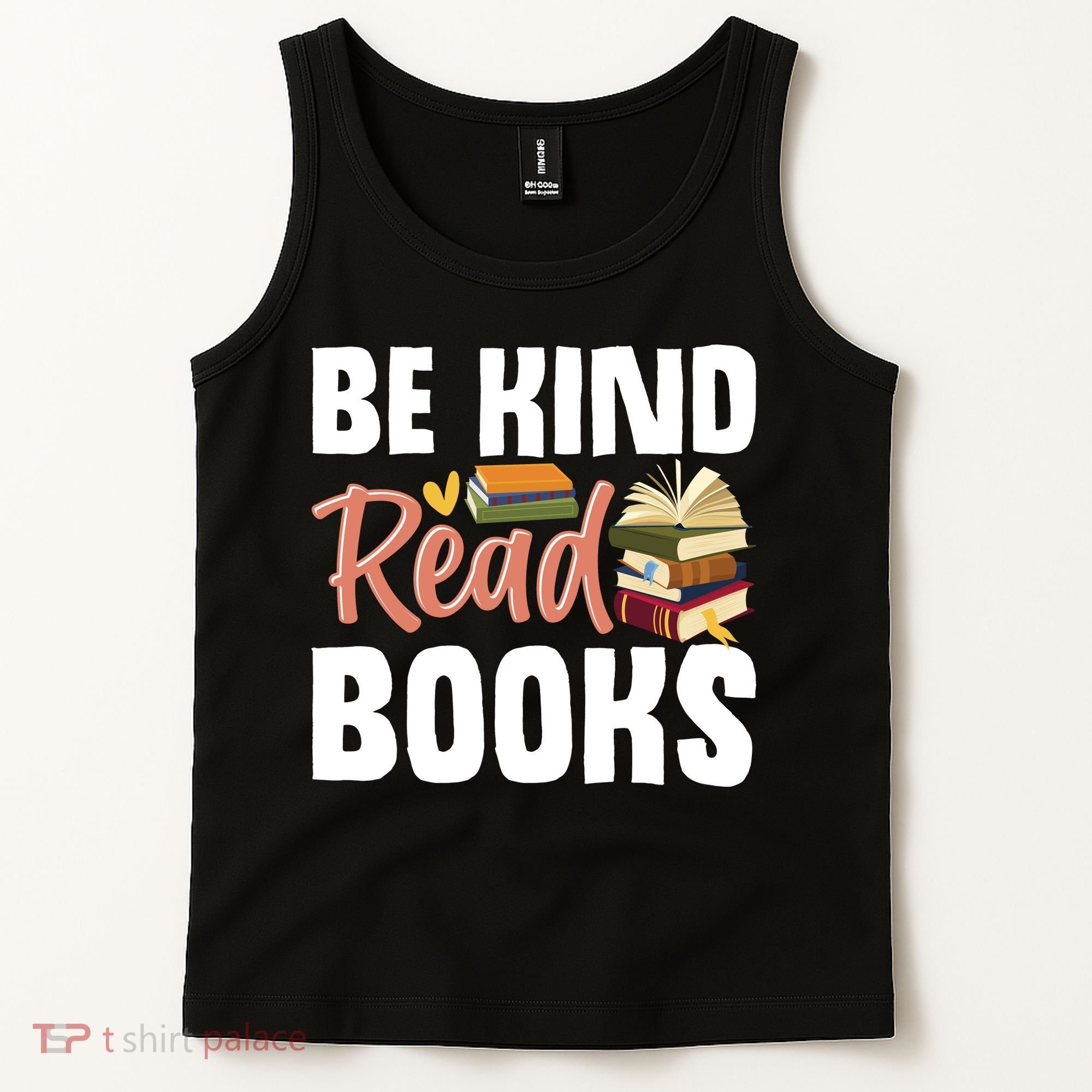Be Kind Read Books Tank Top