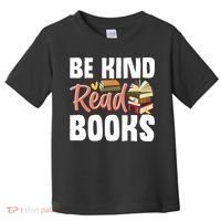 Be Kind Read Books Toddler T-Shirt thumb 0