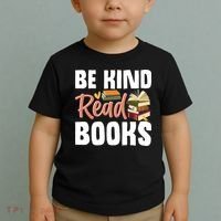 Be Kind Read Books Toddler T-Shirt thumb 2