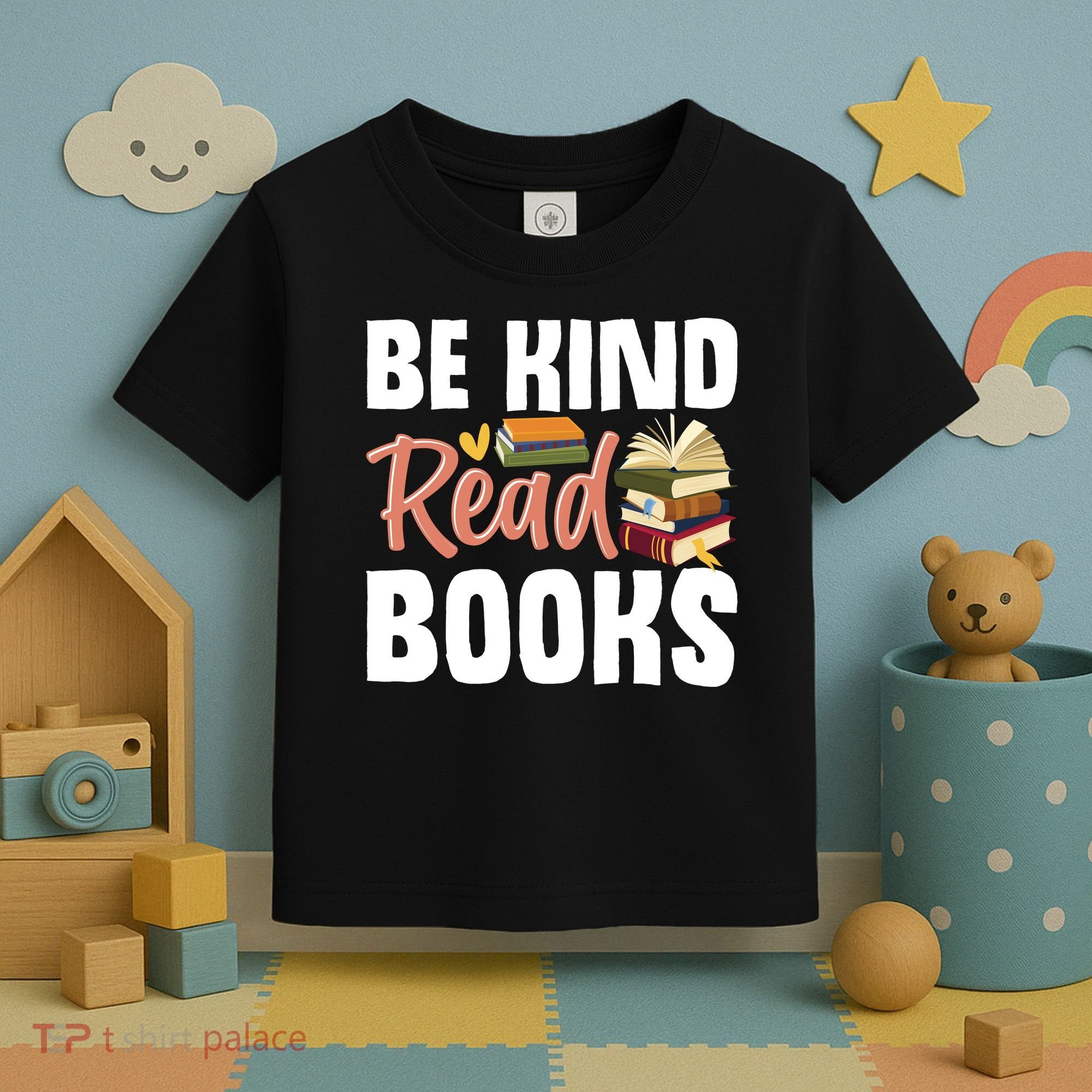 Be Kind Read Books Toddler T-Shirt