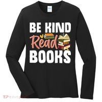 Be Kind Read Books Women's Long Sleeve Shirt thumb 0