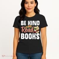 Be Kind Read Books Women's T-Shirt thumb 4