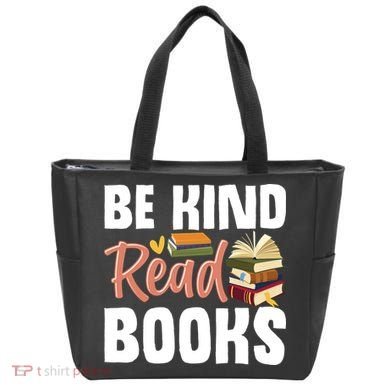 Be Kind Read Books Tote Bag