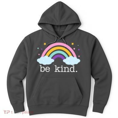 Be Kind Rainbow Star Colorful Cute Hoodie