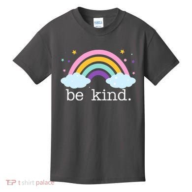 Be Kind Rainbow Star Colorful Cute Kids T-Shirt
