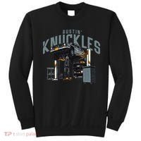 Bustin Knuckles Skeleton Auto Mechanic Humor Sweatshirt thumb 0