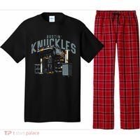 Bustin Knuckles Skeleton Auto Mechanic Humor Pajama Set thumb 0