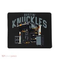 Bustin Knuckles Skeleton Auto Mechanic Humor Mousepad thumb 0