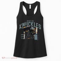 Bustin Knuckles Skeleton Auto Mechanic Humor Women's Tank Top thumb 0