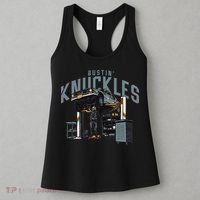Bustin Knuckles Skeleton Auto Mechanic Humor Women's Tank Top thumb 3