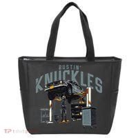 Bustin Knuckles Skeleton Auto Mechanic Humor Tote Bag thumb 0