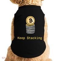 Bitcoin Keep Stacking Doggie Tank thumb 0