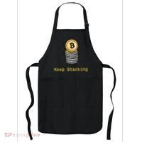Bitcoin Keep Stacking Apron thumb 0