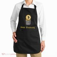 Bitcoin Keep Stacking Apron thumb 2