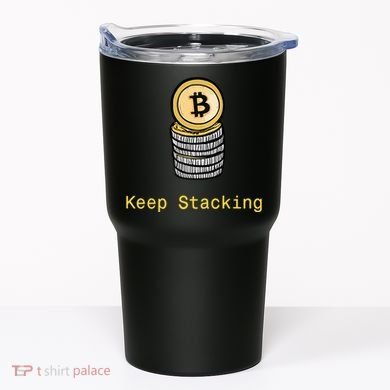 Bitcoin Keep Stacking Tumbler