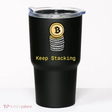 Bitcoin Keep Stacking Tumbler