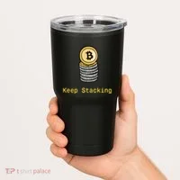 Bitcoin Keep Stacking Tumbler thumb 2