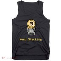 Bitcoin Keep Stacking Tank Top thumb 0
