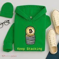 Bitcoin Keep Stacking Hoodie thumb 4