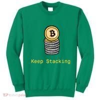 Bitcoin Keep Stacking Sweatshirt thumb 0