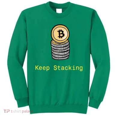 Bitcoin Keep Stacking Sweatshirt