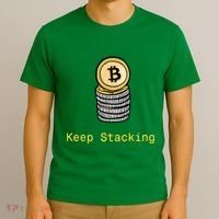 Bitcoin Keep Stacking T-Shirt thumb 3