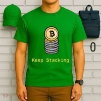 Bitcoin Keep Stacking T-Shirt thumb 6