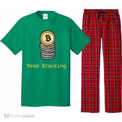 Bitcoin Keep Stacking Pajama Set