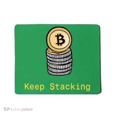 Bitcoin Keep Stacking Mousepad