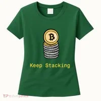 Bitcoin Keep Stacking Women's T-Shirt thumb 0
