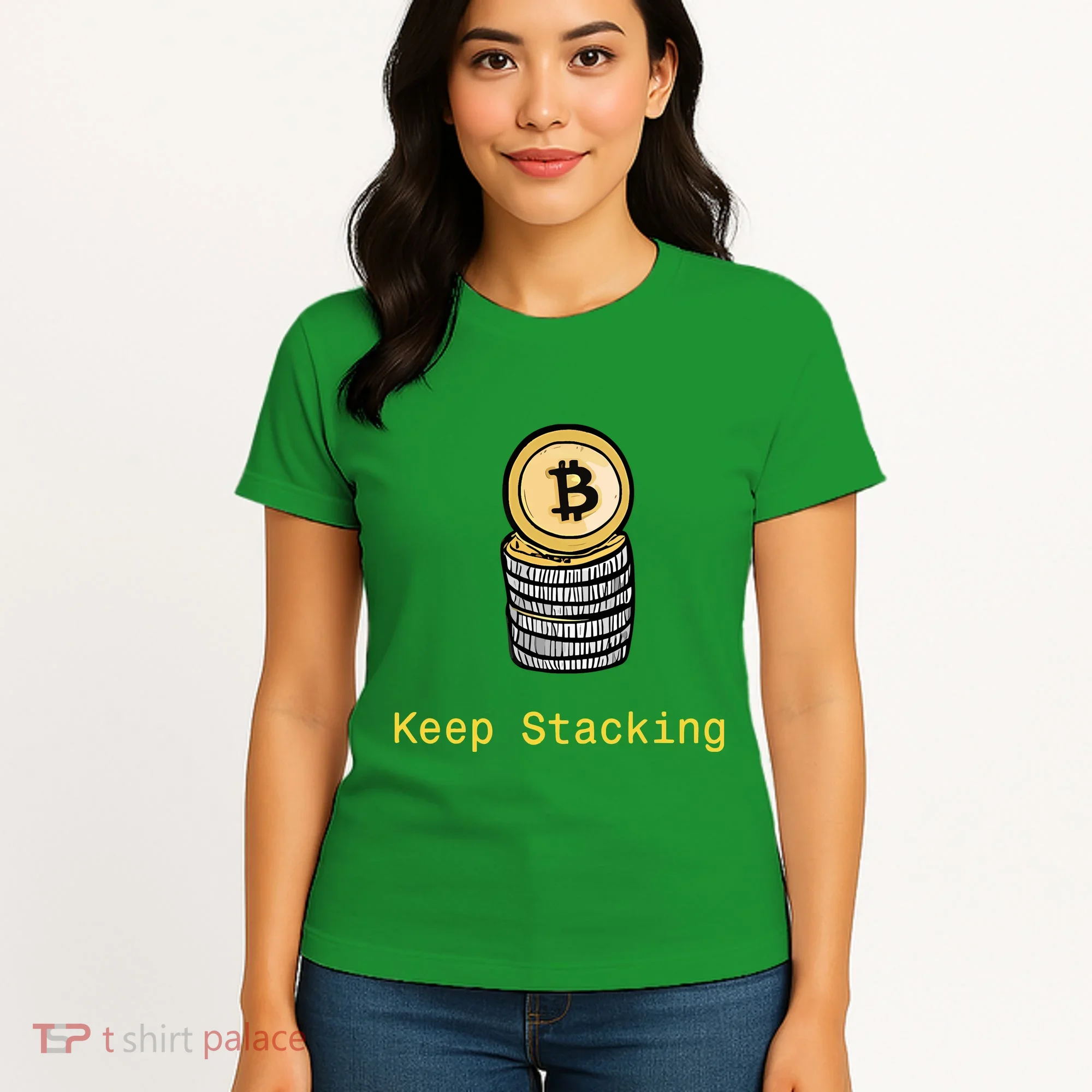 Bitcoin Keep Stacking Women's T-Shirt