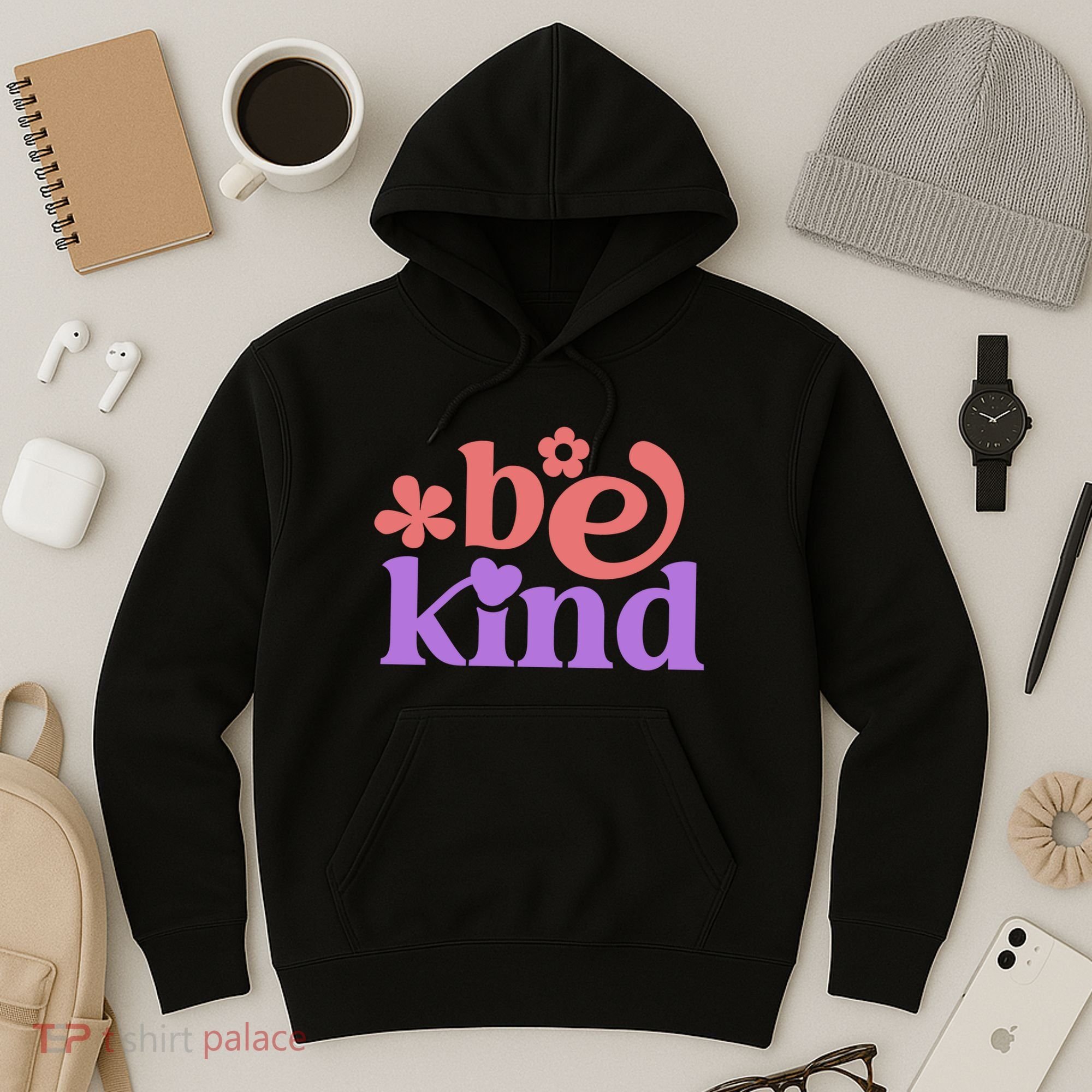 Be Kins Spring Floral Hoodie