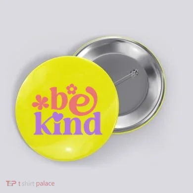Be Kins Spring Floral Button