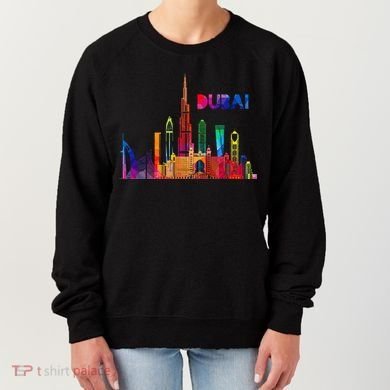 Burj Khalifa Skyscraper Royalty Dubai Uae Women's Sweatshirt