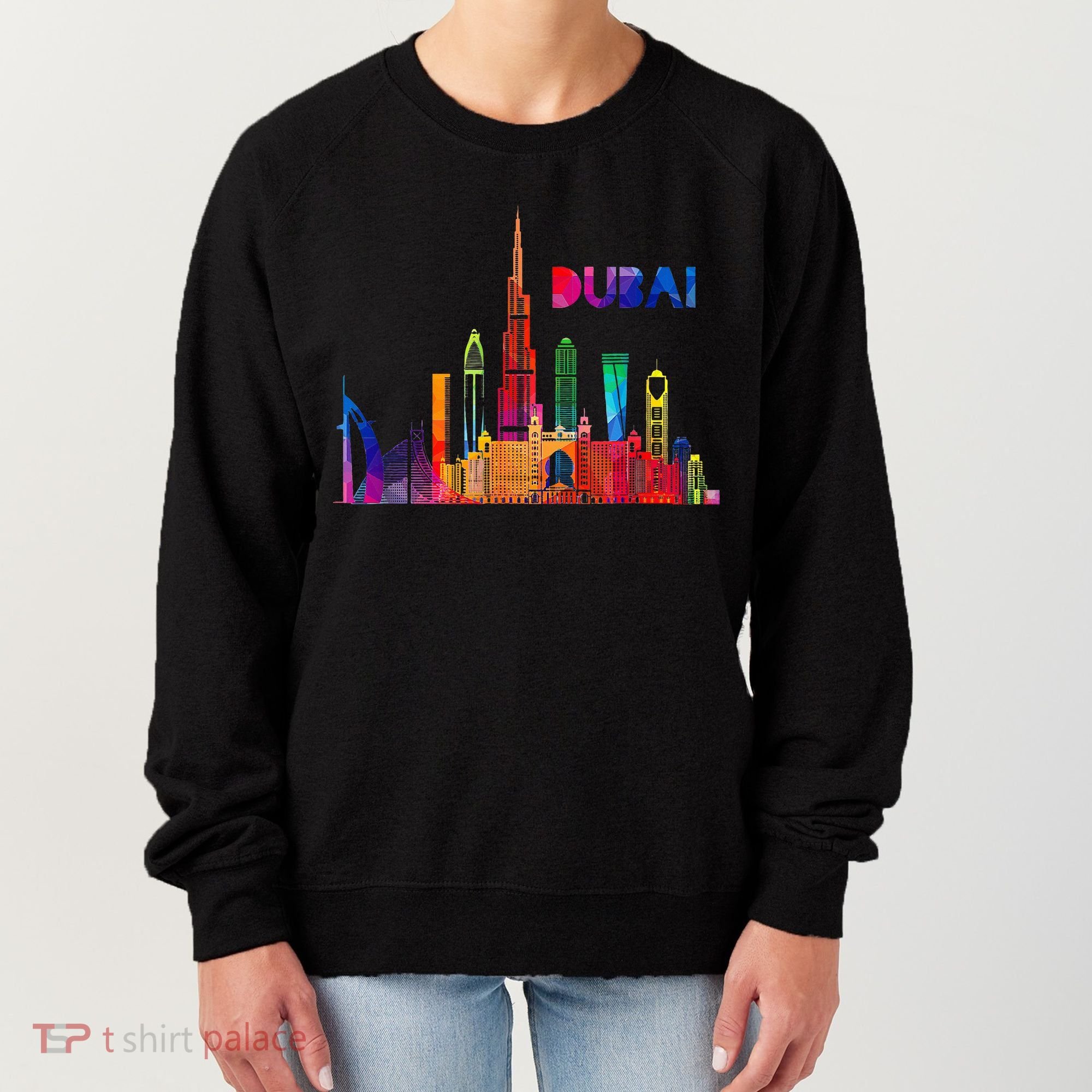 Burj Khalifa Skyscraper Royalty Dubai Uae Women's Sweatshirt