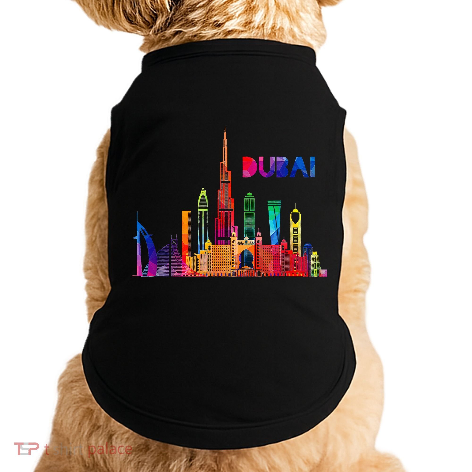 Burj Khalifa Skyscraper Royalty Dubai Uae Doggie Tank