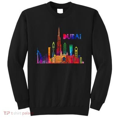 Burj Khalifa Skyscraper Royalty Dubai Uae Sweatshirt