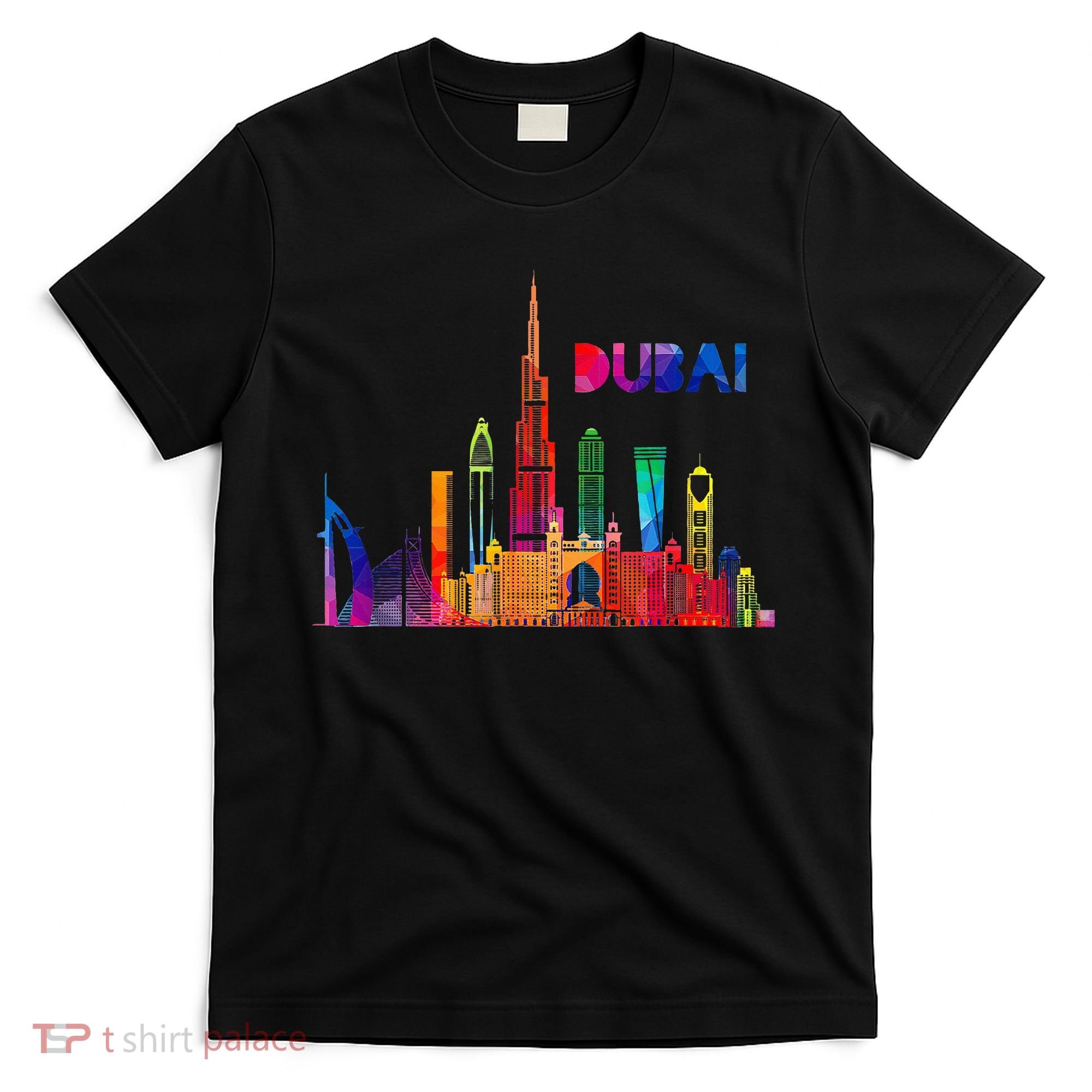 Burj Khalifa Skyscraper Royalty Dubai Uae T-Shirt