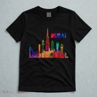 Burj Khalifa Skyscraper Royalty Dubai Uae T-Shirt thumb 5